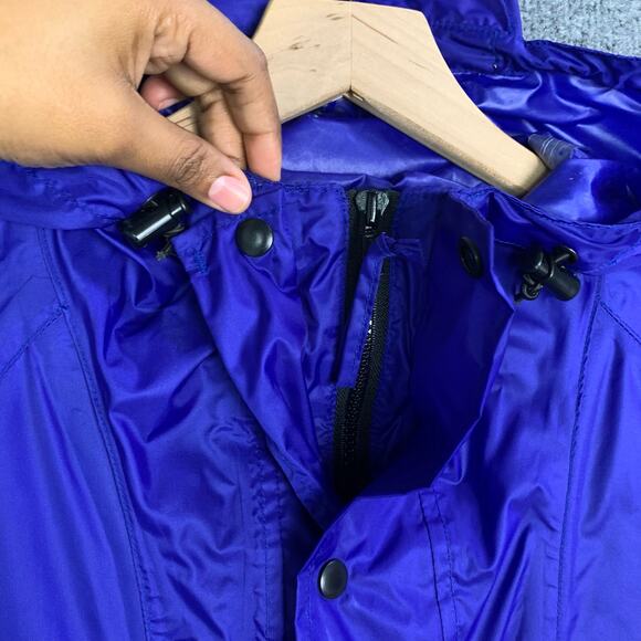 VTG Mountain Hardwear Nylon Windbreaker Jacket Hooded Mens Sz M Packable - Picture 4 of 10